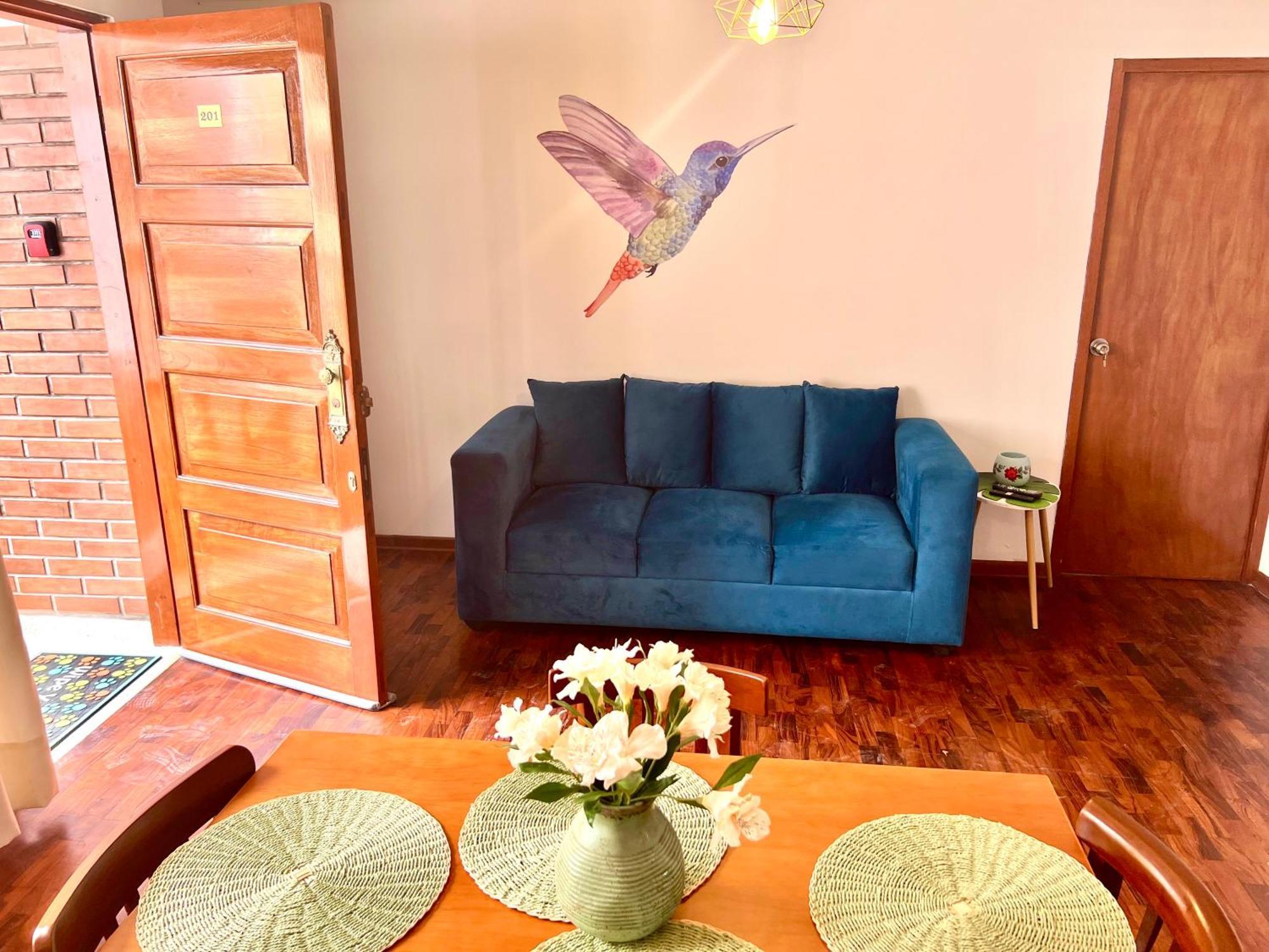 Apartamento San Miguel, Precioso Depa 3 Camas, Internet Y Cable
